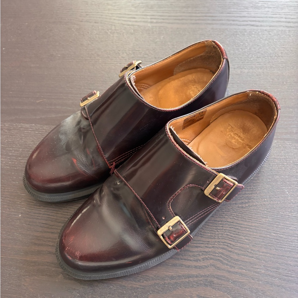 Dr. Martens - double buckle Oxford shoes